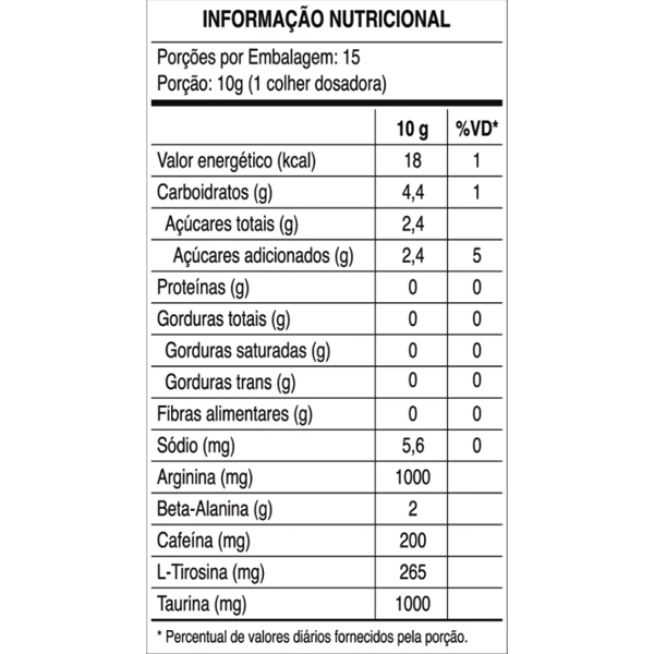 Hype Energy Pré-Treino - Imagem 2
